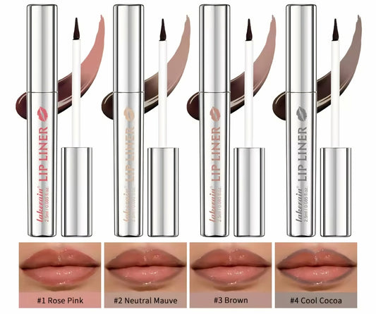 Water proof lip liner peel off